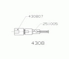 EXTRACTOR DE PINZA INTERIOR FORZA SERIE 4300